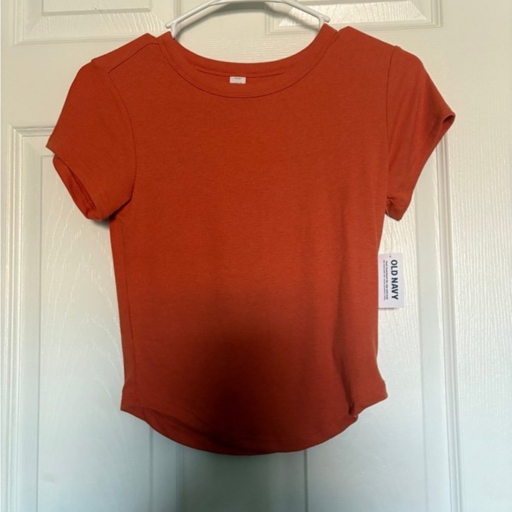 Old Navy Rust Short-Sleeve Tee